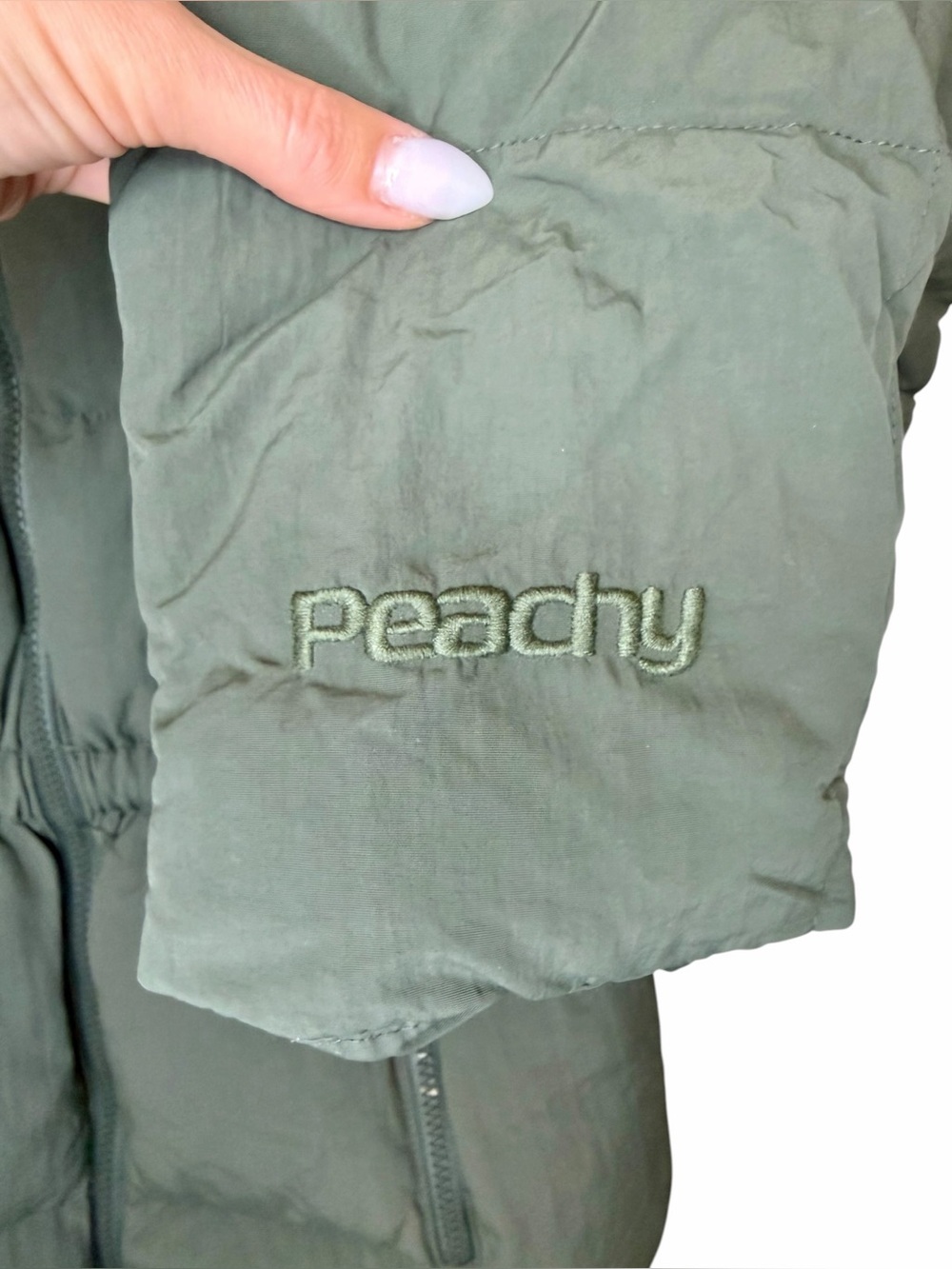Peachy Den Robyn Puffer Jacket - Size Small - Picture 7 of 13